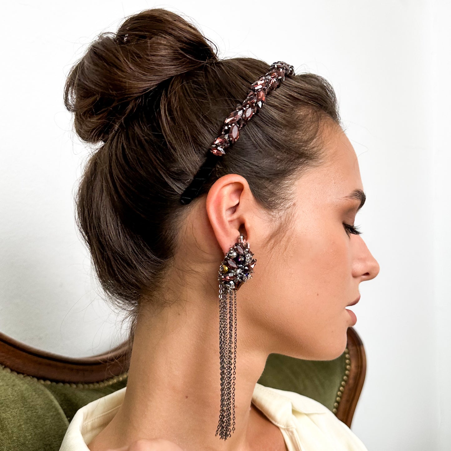 Pili Ombre Plum - opaska