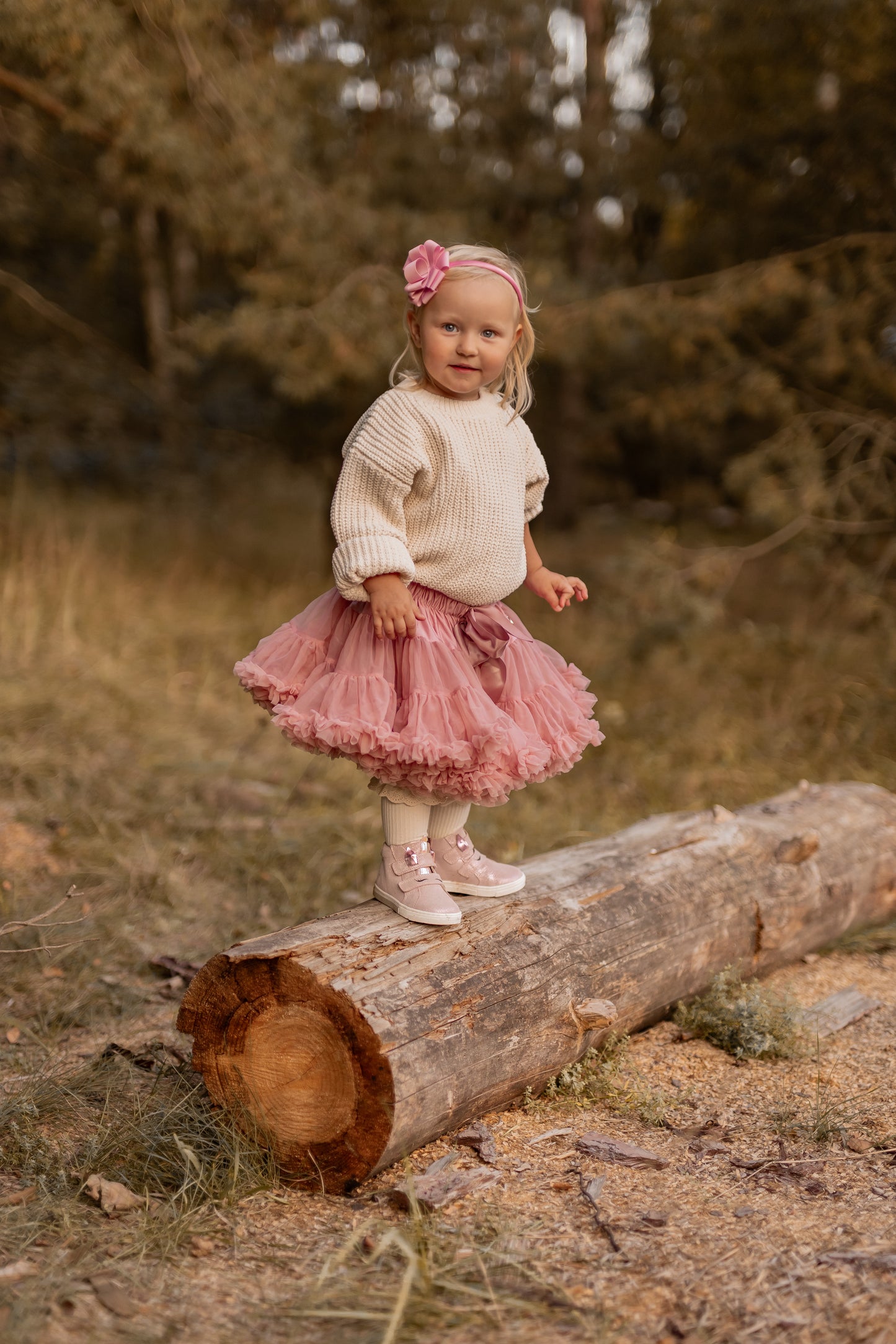 Spódniczka LaVashka - Pudrowy róż