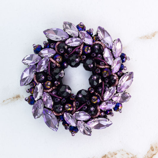 Azzura Lavender Fog - Broszka