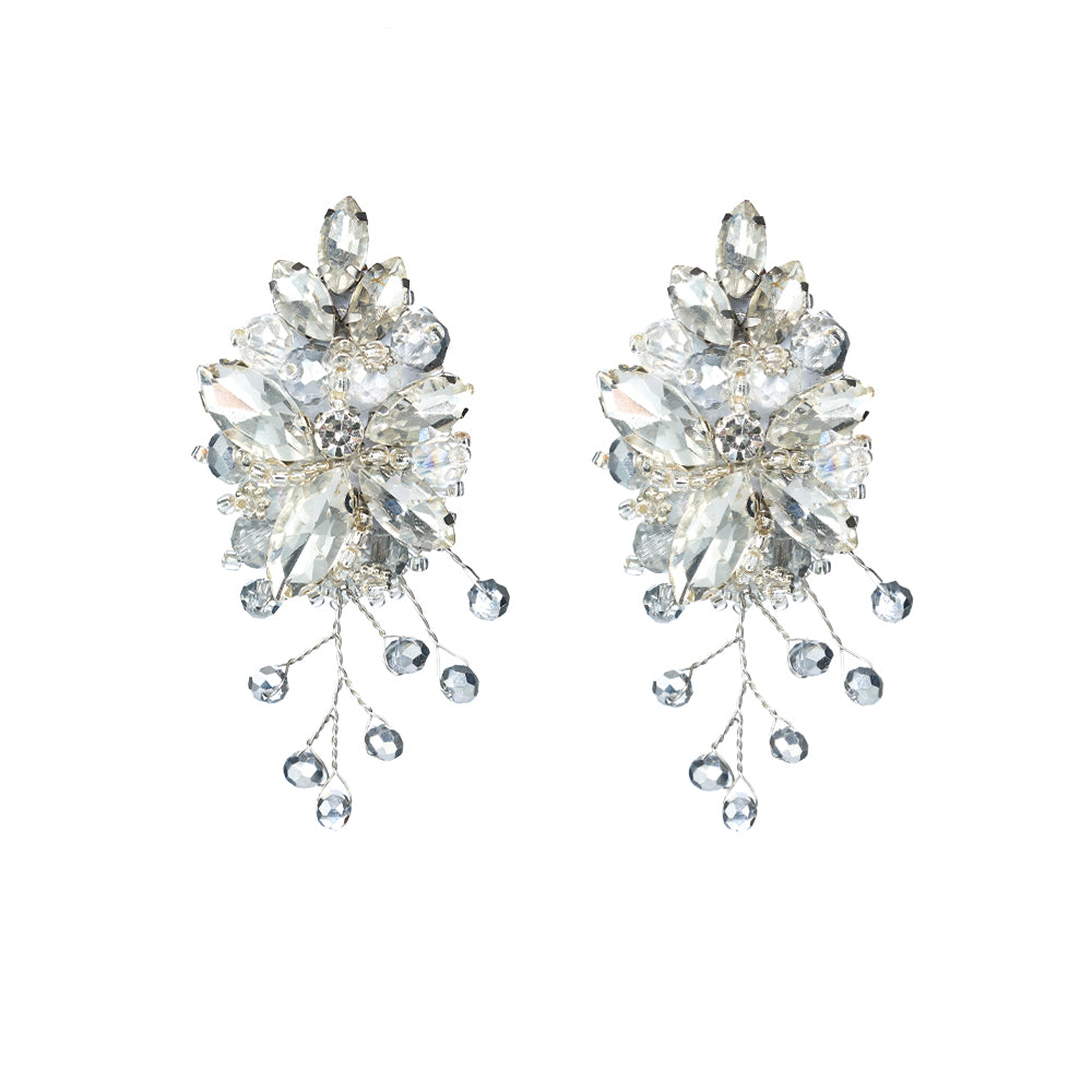 Dolores Crystal white pure - kolczyki
