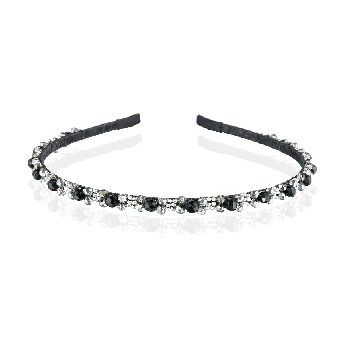 Maya Black Silver - opaska
