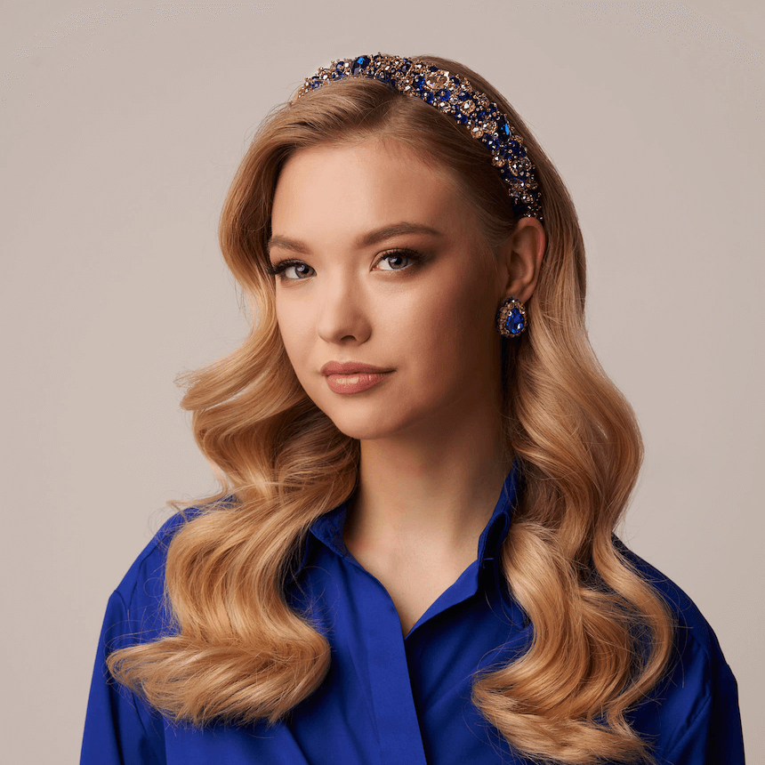 Liberty narrow Sapphire - opaska