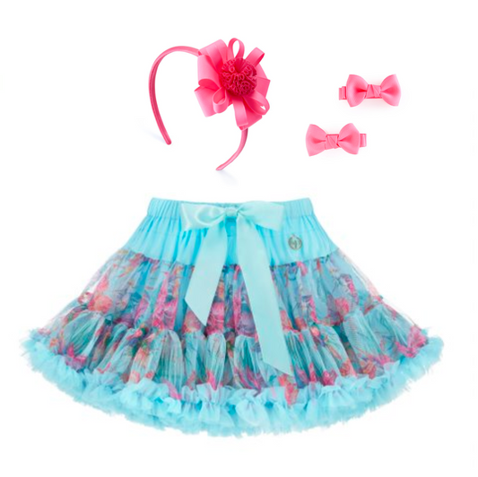 Zestaw "Idealny Prezent" LaVashka Floral - Błękit