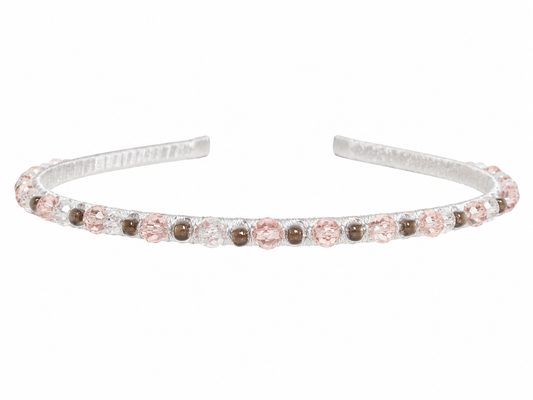 Vera Crystal pink - opaska