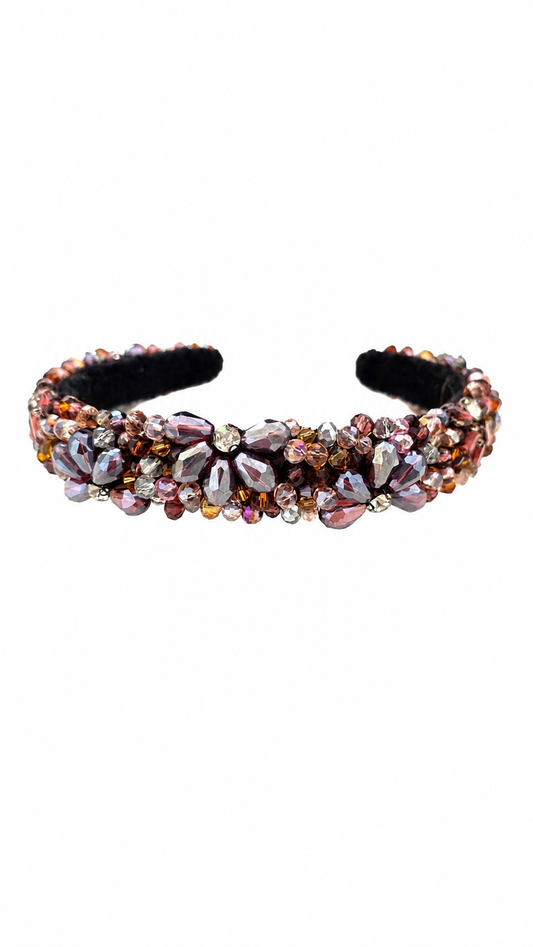 Viva Floral Dusty Pink - Opaska