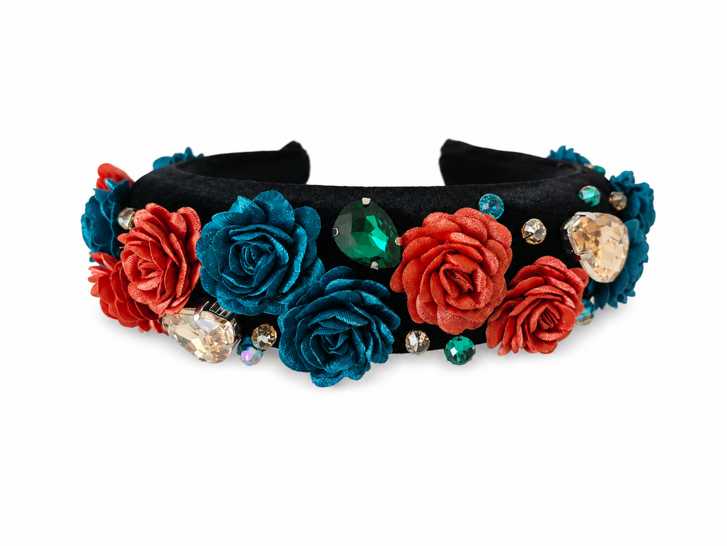 Gina Flowers Capri Coral - Opaska