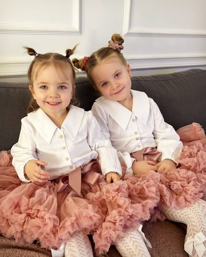 Spódniczka LaVashka - Pudrowy róż