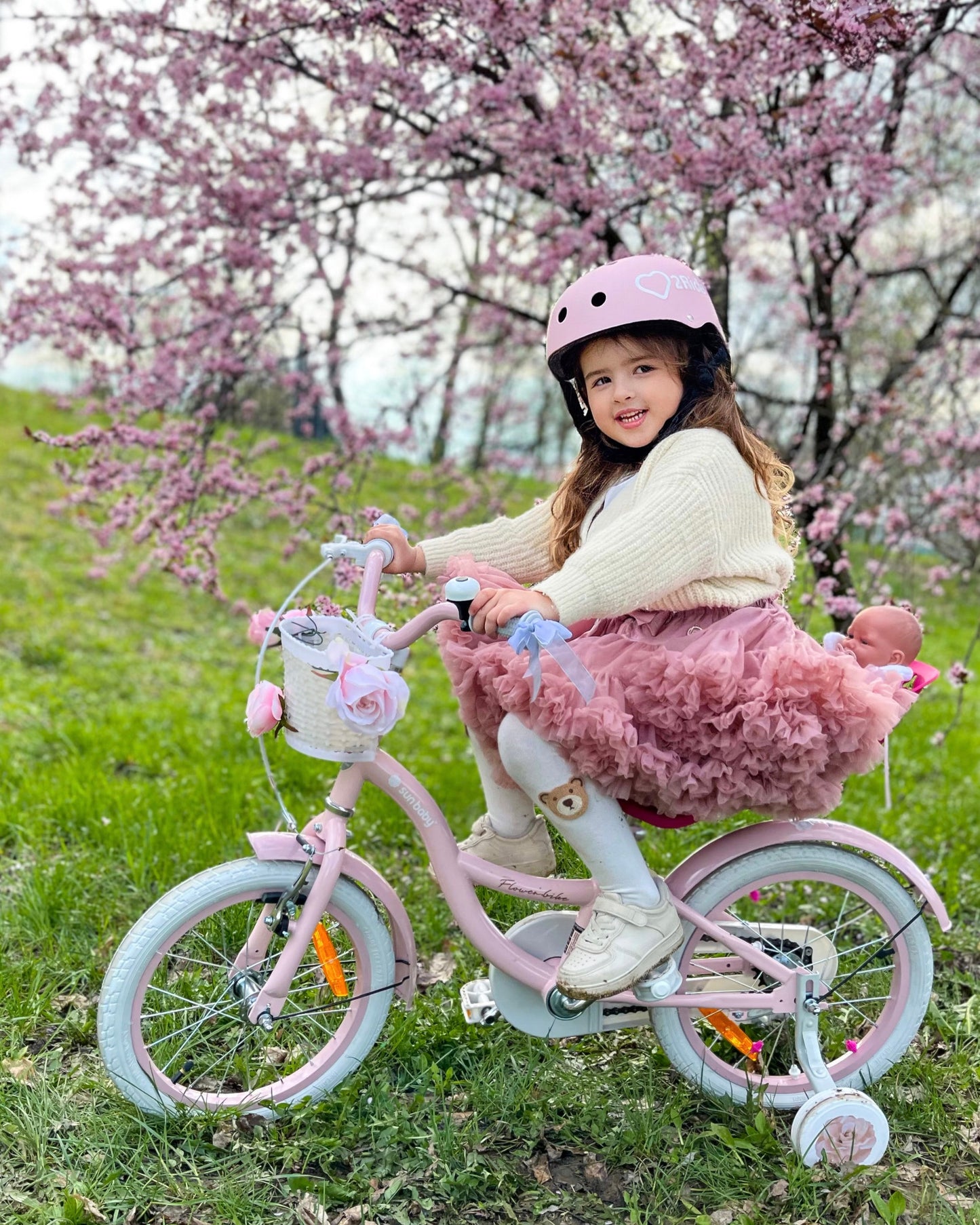 Spódniczka LaVashka - Pudrowy róż