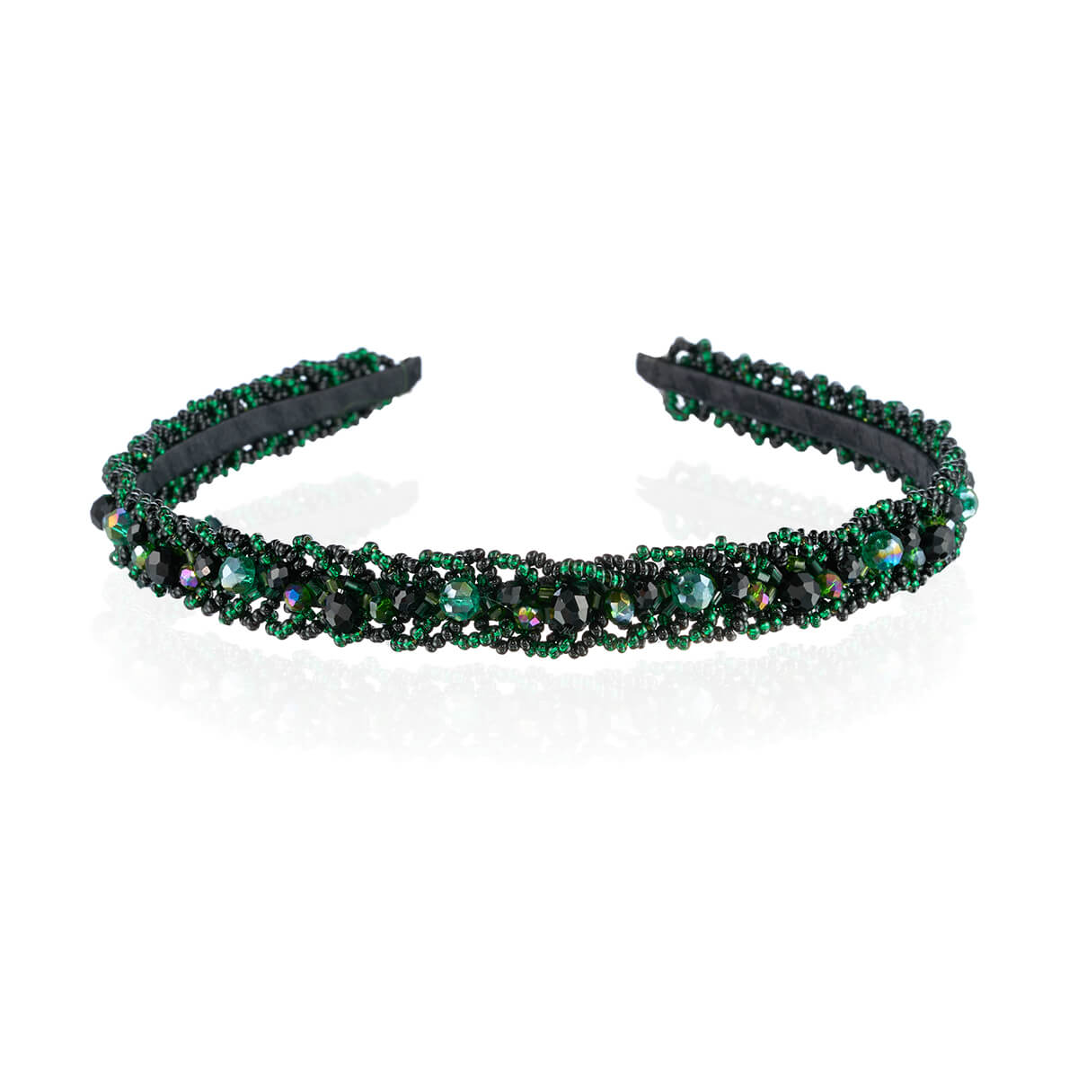 Claire Black emerald - opaska