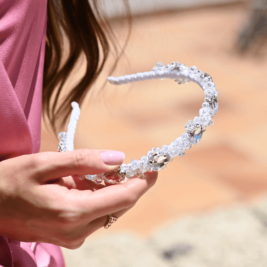 Aphrodite Crystal white - opaska. - 25%