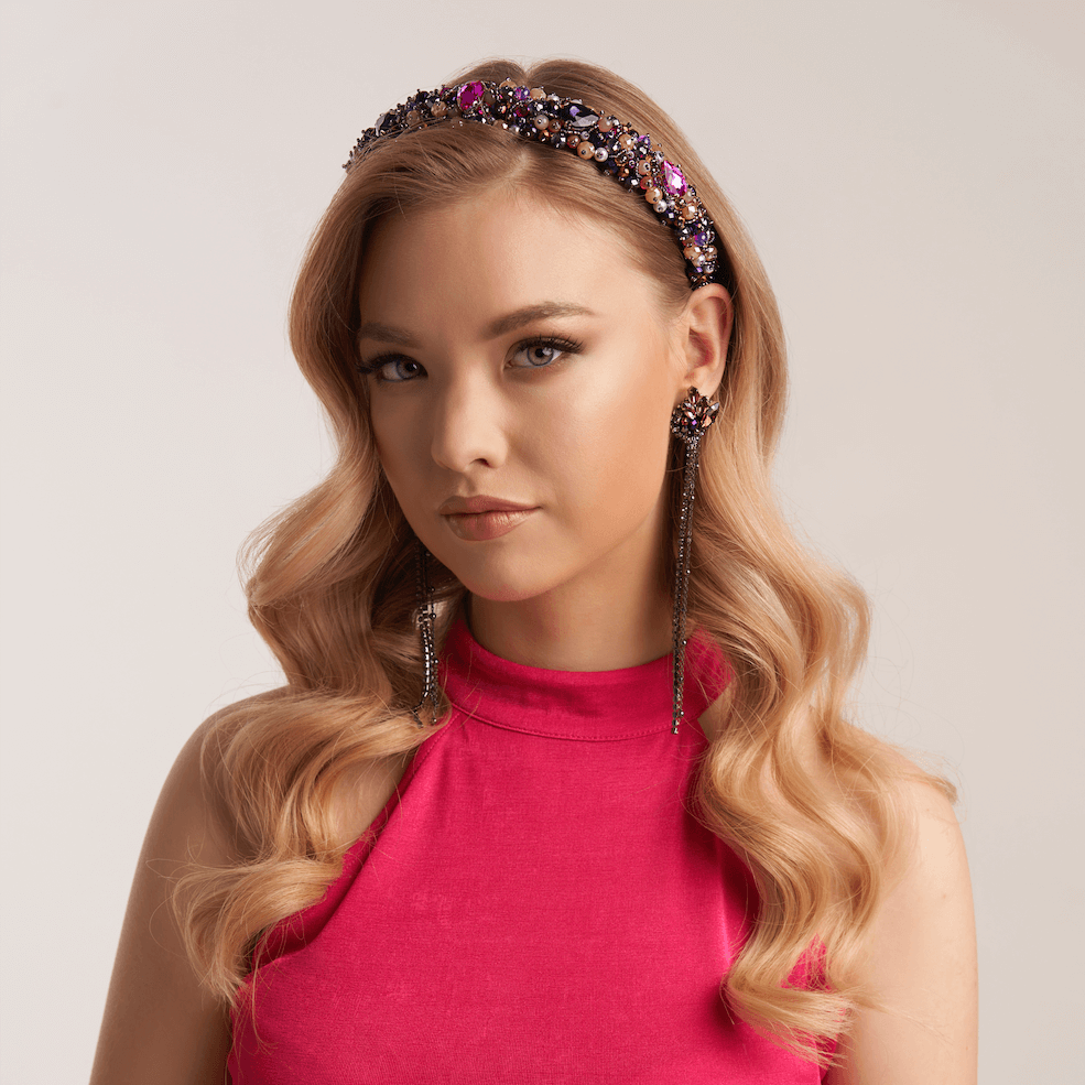 Amore Purple rain - kolczyki