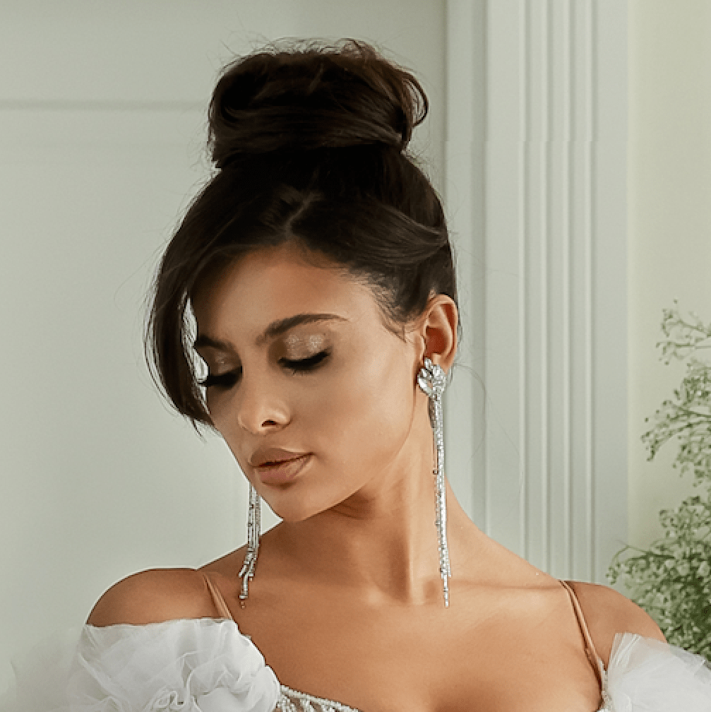 Amore Crystal white - kolczyki