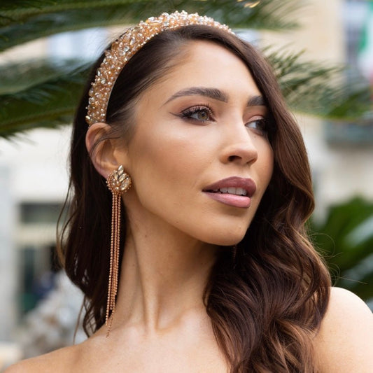 Lorene narrow Gold - opaska