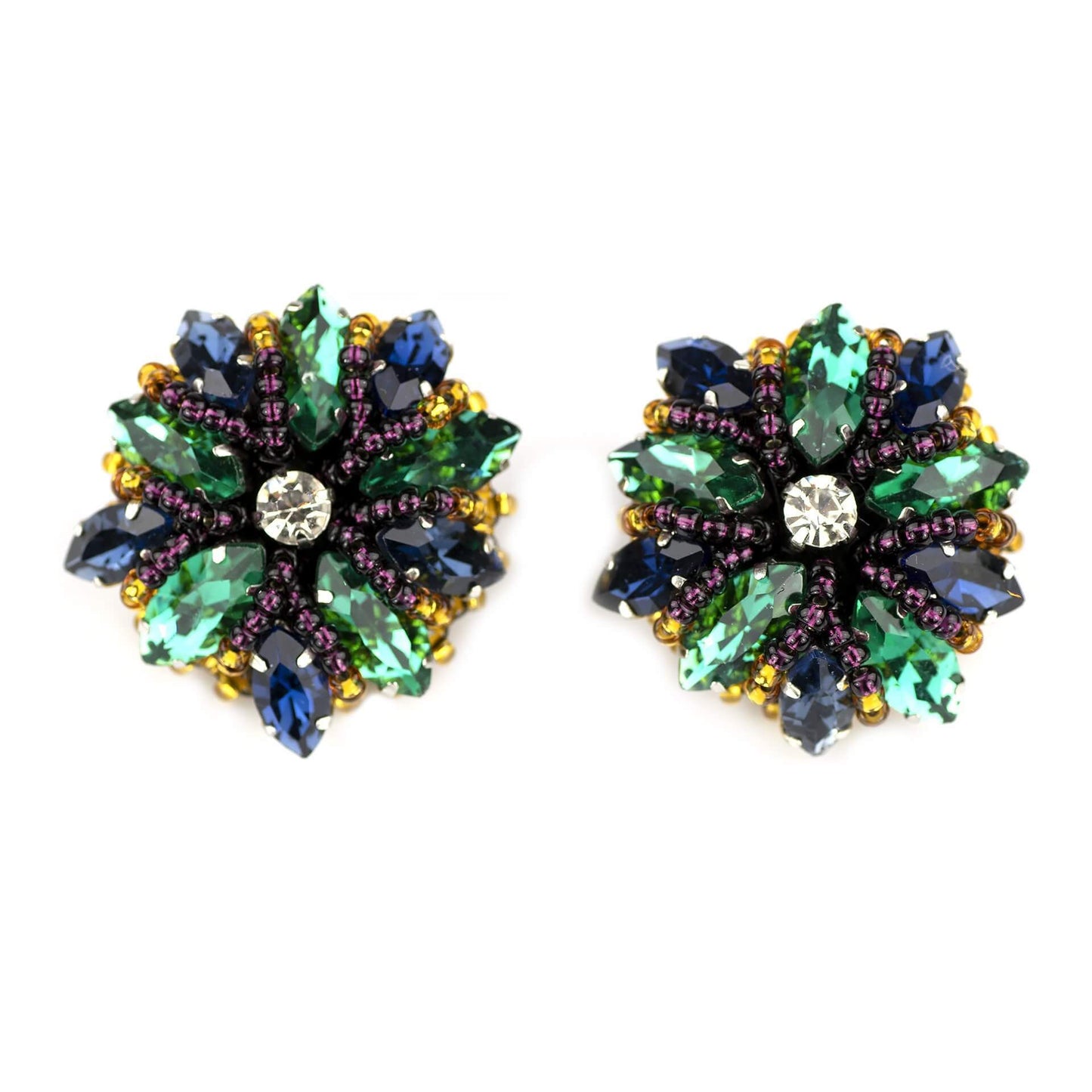 Calipso Crystal sea - kolczyki - LaVashka.com