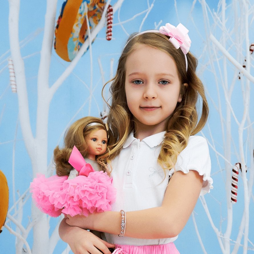 Emma Fiołkowy róż - opaska - LaVashka.com