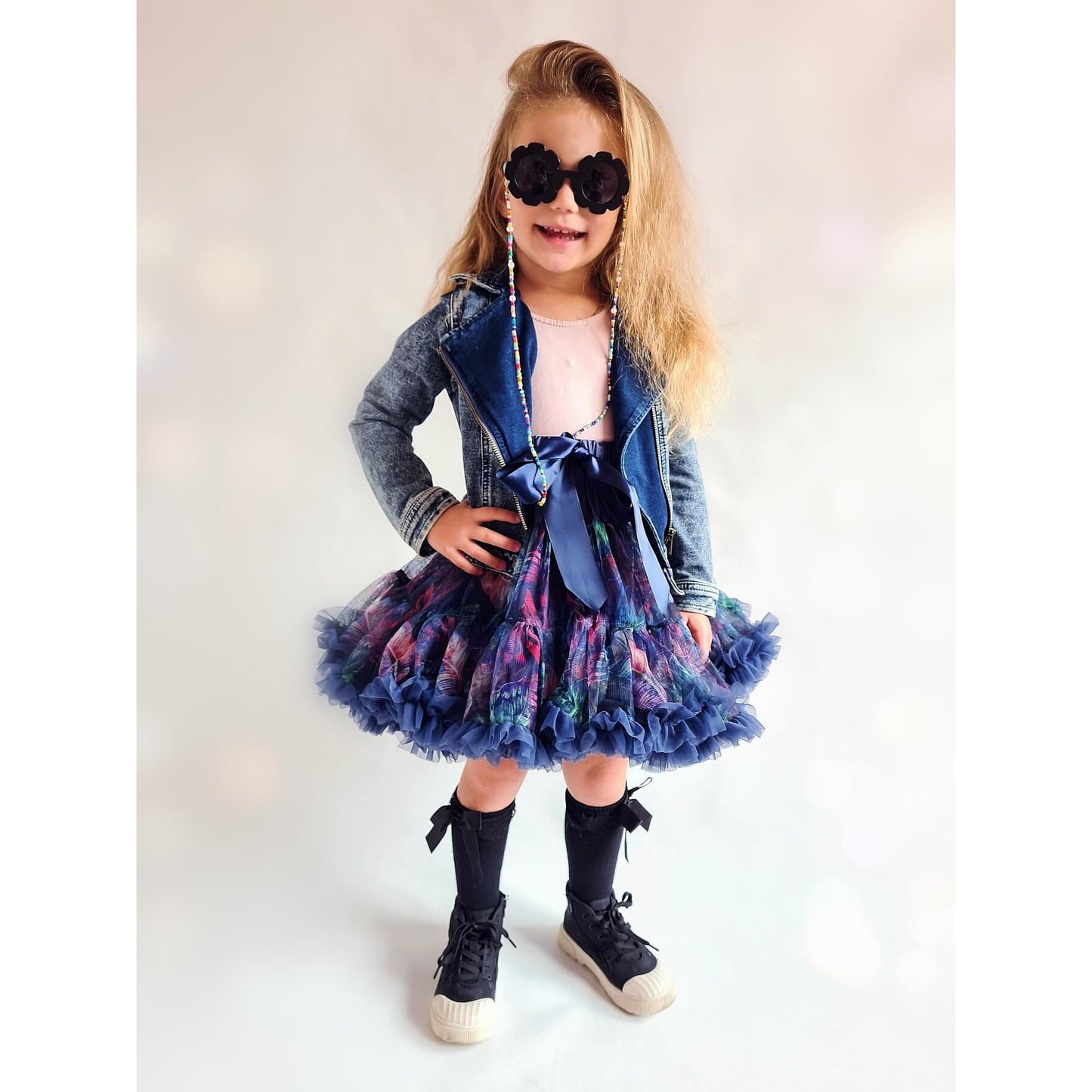 Spódniczka LaVashka Floral - Atrament