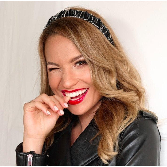 GlamRock Rita Black - opaska - LaVashka.com