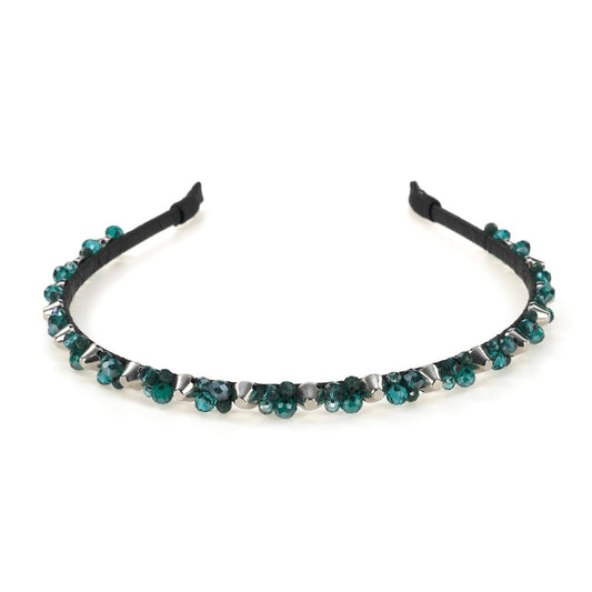 GlamRock Zoe Emerald małe ćwieki - opaska - LaVashka.com