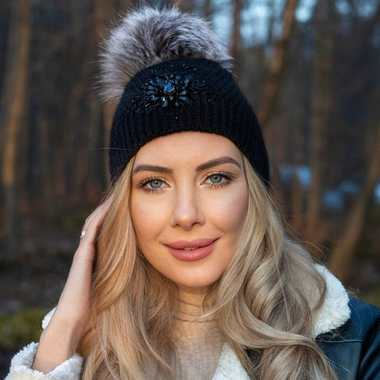 Czapka Black - Deep black