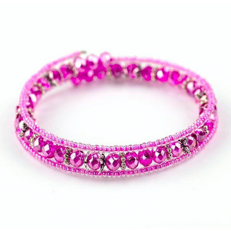 Kylie Fuchsia - bransoletka - LaVashka.com