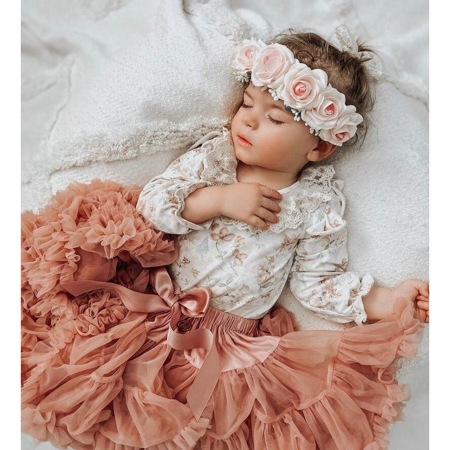 Spódniczka LaVashka - Pudrowy róż