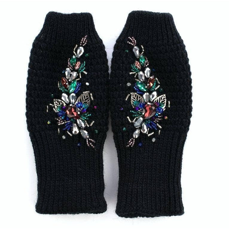 Rękawiczki Black - Antique green - LaVashka.com