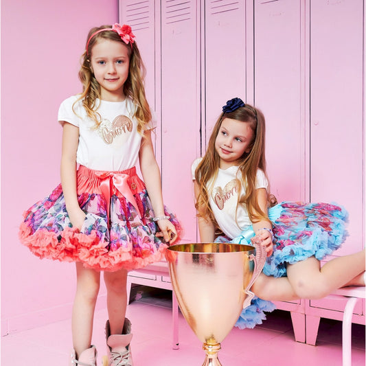 Spódniczka LaVashka Floral - Lody truskawkowe - LaVashka.com