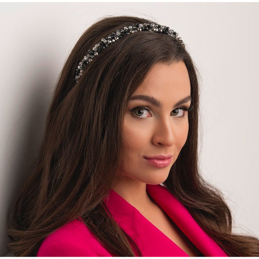 Venus Black silver - opaska - LaVashka.com