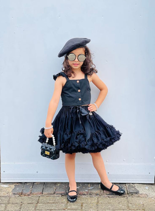 Spódniczka LaVashka - Czarna perła