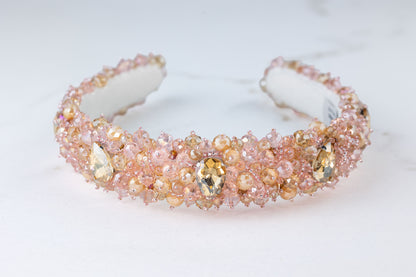 Liberty Narrow Pink Champagne - Opaska