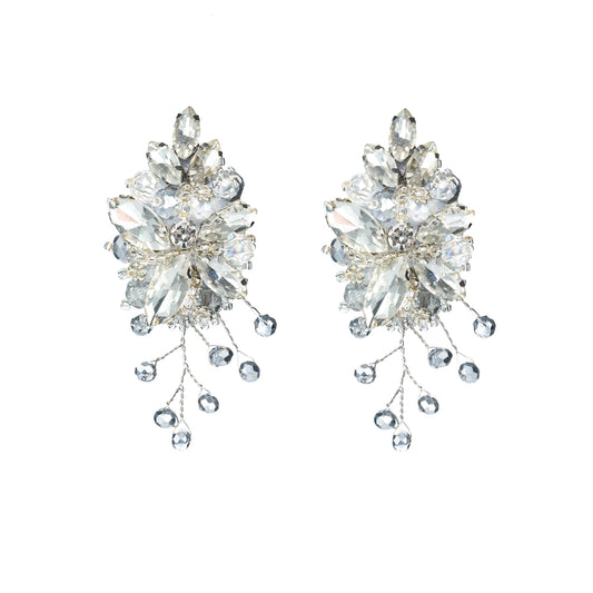Dolores Crystal white pure - kolczyki