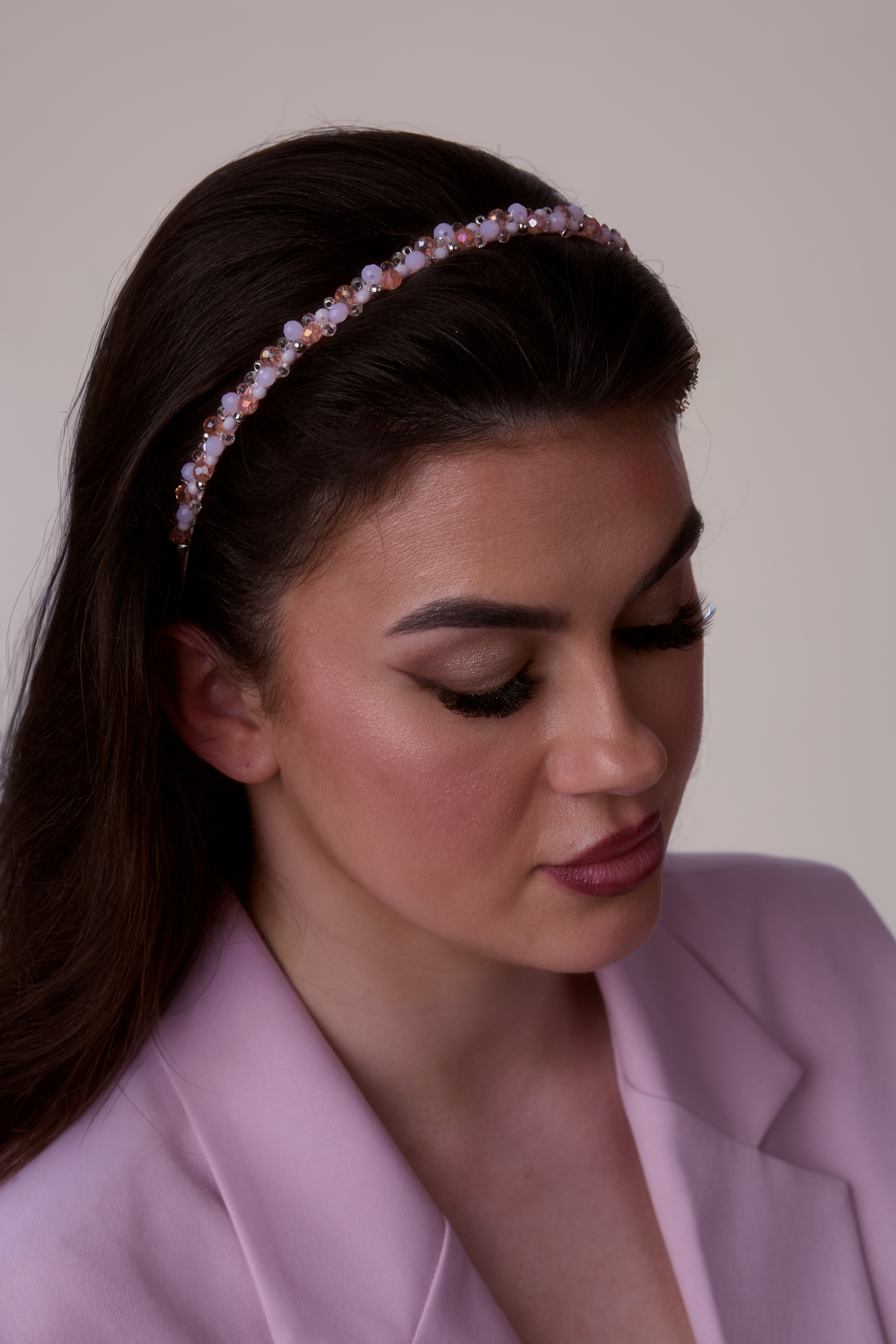 Aura Silver pink - Opaska