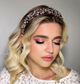 GlamRock Liberty narrow Dusty pink - opaska