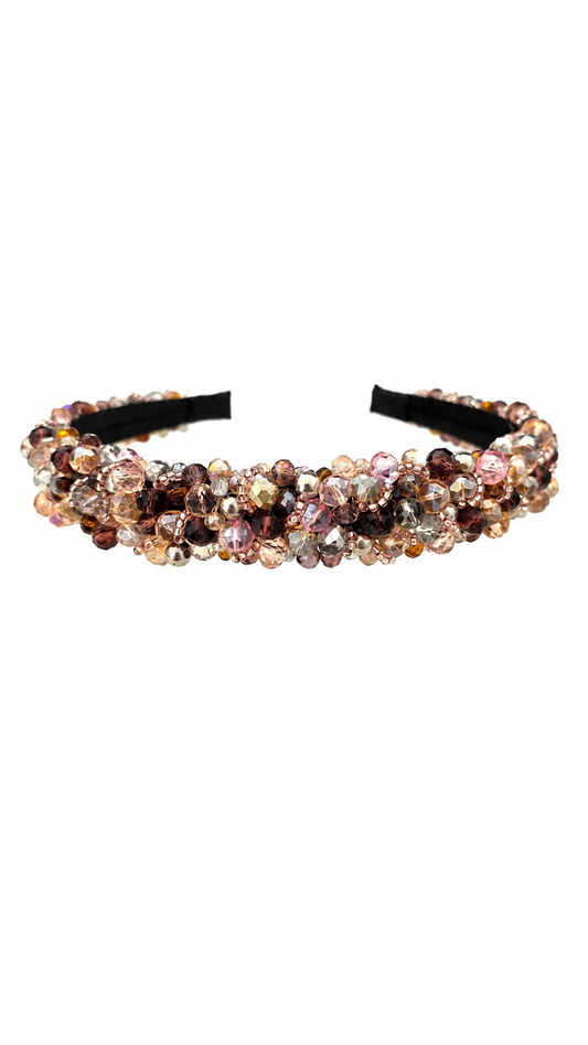Selene Narrow Dusty Pink - Opaska