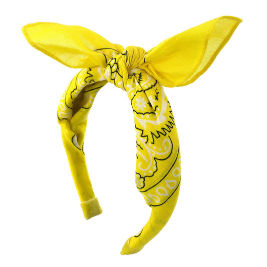 Bandana żółta - opaska - LaVashka.com