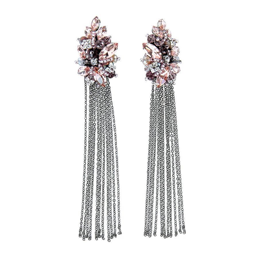 Destiny Dusty pink - kolczyki - LaVashka.com