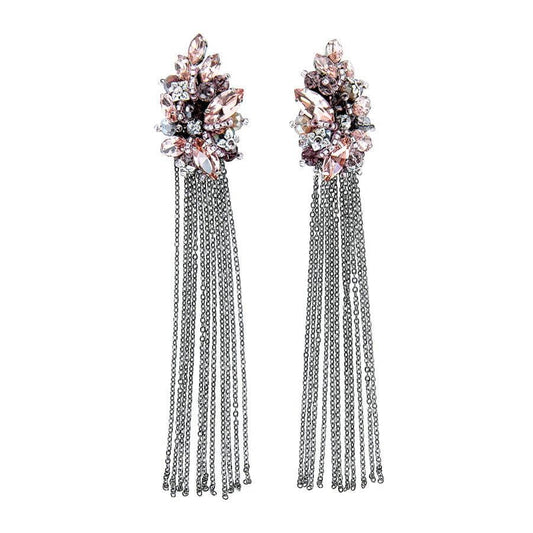 Destiny Dusty pink - kolczyki - LaVashka.com