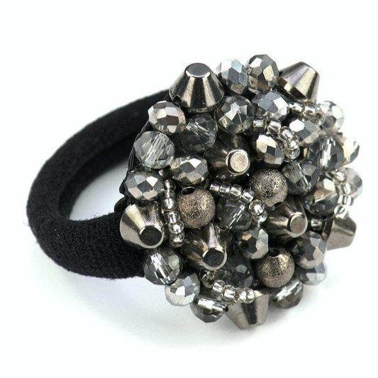 GlamRock Cleo II Silver moon małe ćwieki - gumka duża - LaVashka.com