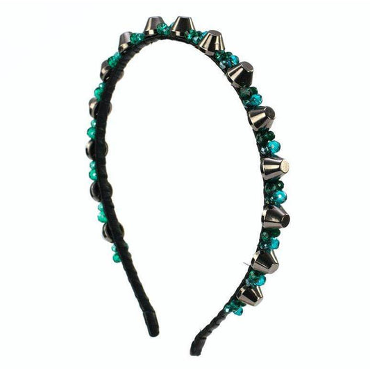 GlamRock Zoe Emerald - opaska - LaVashka.com