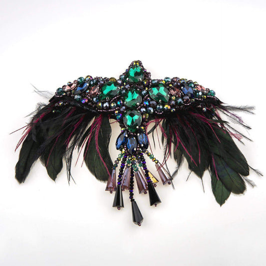 Harper Emerald mix - broszka - LaVashka.com