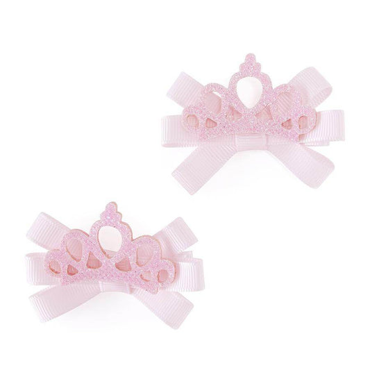 Princess Fiołkowy róż - spinki - LaVashka.com